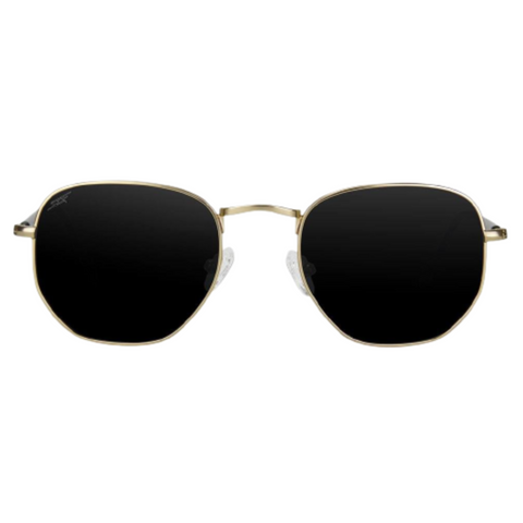 Gold Geo Sunglasses